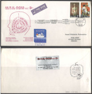 Romania.   International Stamps Exhibition TELAFILA 93. Israel, Tel Aviv.    Special Cancellation On Special Cover. - Storia Postale