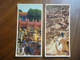 LOT DE 2 CPSM Non écrites - MALI - Hoa Qui Huet - Village Dogon Marché Rose De Bamako - Mali