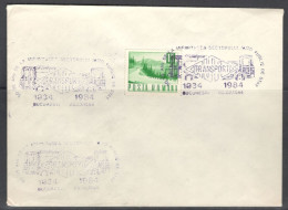 Romania.   50 Years Since The Establishment Of The State Public Car Sector.   Special Cancellation On Special Cover. - Brieven En Documenten