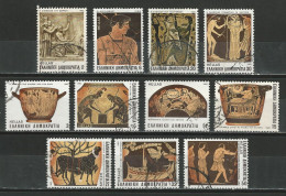 Griechenland 11 Values Ex Mi 1531-43  O - Used Stamps