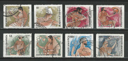 Griechenland 8 Values Ex Mi 1608-18  O - Used Stamps