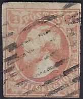 Luxembourg - Luxemburg - Timbres   1859   Guillaume III   Michel 2   Cachet Barres   Certifié - 1859-1880 Armoiries