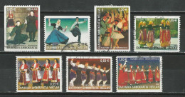 Griechenland 7 Values Ex Mi 2085-98C  O - Used Stamps