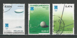 Griechenland Mi 2129-31  O - Used Stamps