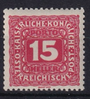 AUSTRIA 1916 - MNH - ANK 49 - PORTO - Postage Due