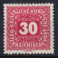 AUSTRIA 1916 - MLH - ANK 52 - PORTO - Portomarken