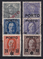 AUSTRIA 1916 - Canceled - ANK 58-63 - PORTO - Postage Due