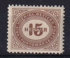 AUSTRIA 1900 - MLH - ANK 30A - PORTO - Postage Due