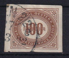 AUSTRIA 1899/1900 - Canceled - ANK 21 - PORTO - Postage Due