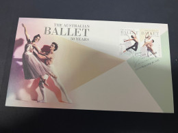 17-1-2024 (1 X 23) Australia - 2012 FDC - 50 Years Of Australian Ballet - FDC