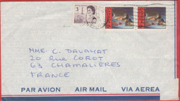 CANADA - 1969 - 3c + 2x 6c Christmas - Air Mail - Viaggiata Da Montreal Per Chamalières, France - Covers & Documents