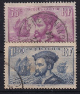 FRANCE 1934 - Canceled - YT 296, 297 - Oblitérés