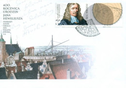 FDC 1530 Poland Hevelius Anniversary 2011 - Astronomie