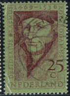 Pays-Bas 1969 Yv. N°899 - Erasmus - Oblitéré - Oblitérés