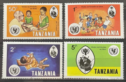 TANZANIA -  MNH** - 1979  YEAR OF THE CHILD - # 125/128 - Tanzanie (1964-...)