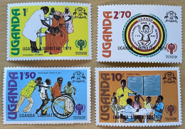 UGANDA -  MNH** - 1979  YEAR OF THE CHILD - # 214/217 - Ouganda (1962-...)