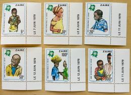 ZAIRE -  MNH** - 1979  YEAR OF THE CHILD - # 951/956 - Neufs