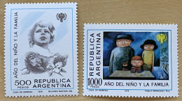 ARGENTINA -  MNH** - 1979  YEAR OF THE CHILD - # 1209/1210 - Ongebruikt