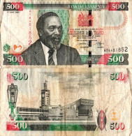 Kenya / 500 Shillings / 2005 / P-50(a) / VF - Kenia