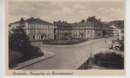 CPA Zweibrücken - Herzogsplatz Mit Bismarckdenkmal - Zweibruecken