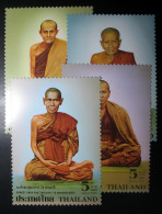 Thailand Poster 2005 Highly Revered Monk 29 X 21 Cm - Thailand