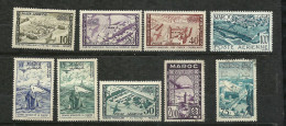 Maroc    N°361 Et Poste Aérienne N°88 Oblitérés Et Poste Aérienne N° 63 Et 94 à 99  Neufs  * B/TB Voir Scans Soldé ! ! ! - Poste Aérienne