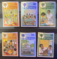 TRINIDAD -  MNH** - 1979  YEAR OF THE CHILD - # 390/395 - Trinidad & Tobago (1962-...)