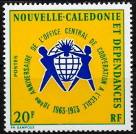 Nouvelle Calédonie 1973 - Yvert N° 389 - Michel N° 541  ** - Nuevos