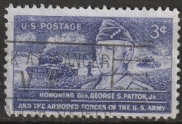 USA 1953 Mi-Nr.646 O Gestempelt General George Smith Paton Jr. ( U450) Günstige Versandkosten - Gebraucht