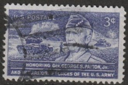 USA 1953 Mi-Nr.646 O Gestempelt General George Smith Paton Jr. ( U451) Günstige Versandkosten - Gebraucht