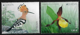 ESTONIA /ESTLAND /EESTI /ESTONIE - EUROPA 2021-"ENDANGERED NATIONAL WILDLIFE"- SERIE De 2 V. - N - 2021