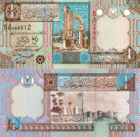 Libya / 0,25 Dinar / 2002 / P-62(a) / UNC - Libië