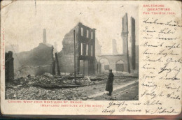 11031933 Baltimore_Maryland Great Fire - Sonstige & Ohne Zuordnung