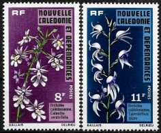 Nouvelle Calédonie 1975 - Yvert N° 392/393 - Michel N° 563/564  ** - Unused Stamps