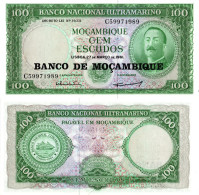 Mozambique / 100 Escudos / 1976 / P-117(a) / AUNC - Mozambique