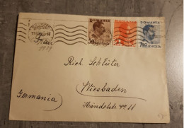 ROMANIA CHARLES II COVER CIRCULED - Lettres & Documents