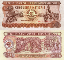 Mozambique / 50 Meticais / 1986 / P-129(b) / UNC - Moçambique