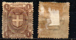 ITALIA REGNO - 1896 - STEMMA DI SAVOIA - 1 C. - MH - Nuevos