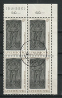 Luxemburg Y/T 884 (0) In Blok Van 4. - Used Stamps