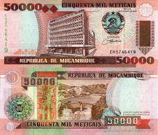 Mozambique / 50.000 Meticais / 1993 / P-138(a) / UNC - Mozambico