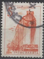 YOUGOSLAVIE N° 852 O Y&T 1961-1962 Chantier Naval - Used Stamps