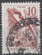 YOUGOSLAVIE N° 854 O Y&T 1961-1962 Aciérie De Sisak - Used Stamps