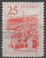 YOUGOSLAVIE N° 857 O Y&T 1961-1962 Usine De Câbles à Stvezarevo - Used Stamps