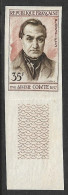 France  N°1121**.non Dentelé, Auguste Comte.. RARE. - 1951-1960