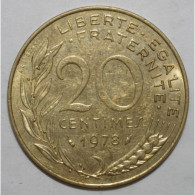 GADOURY 332 - 20 CENTIMES 1978 TYPE MARIANNE - TTB A SUP - KM 930 - Andere & Zonder Classificatie