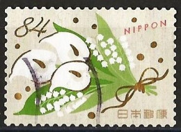 Japan 2020 - Mi 10251 - YT 9877 ( Greetings - Flowers : Lily Of The Valley ) - Oblitérés