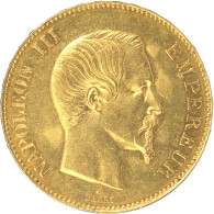 Second-Empire-100 Francs Napoléon III Tête Nue 1858 Paris - 100 Francs (gold)