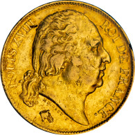 Restauration - 20 Francs Or Louis XVIII 1817 Bordeaux - 20 Francs (goud)
