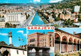 73835935 Sarajevo Bosnia-Herzegovina Panorama Uspinjaca Vijecnica Gradski Muzeij - Bosnien-Herzegowina