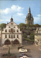 72228081 Brilon Marktplatz Brunnen Rathaus Propsteikirche Brilon - Brilon